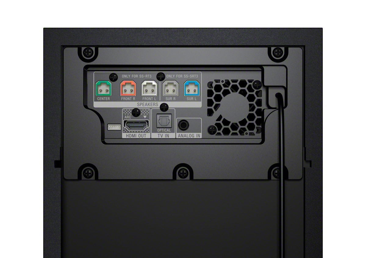 SONY HT-RT3, 5.1 Heimkino System, Schwarz