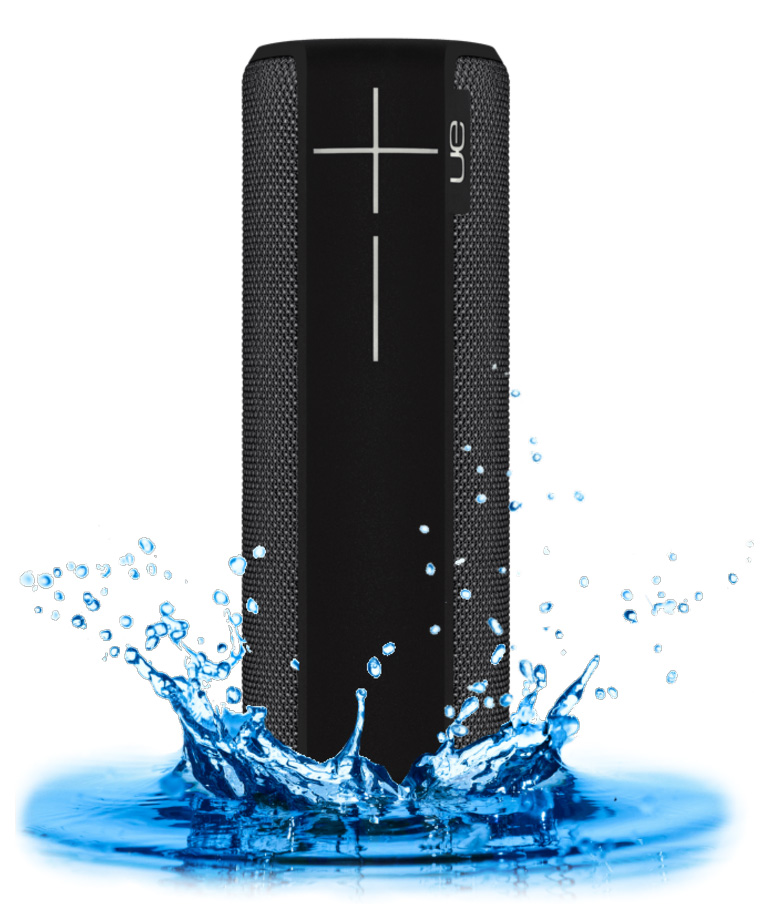 ULTIMATE EARS BOOM 2 Bluetooth Lautsprecher, Schwarz/Grau, Wasserfest
