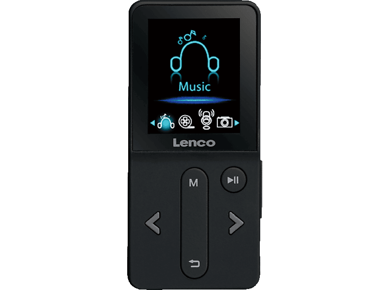 LENCO MP3-speler 4 GB Zwart (XEMIO-240BK)