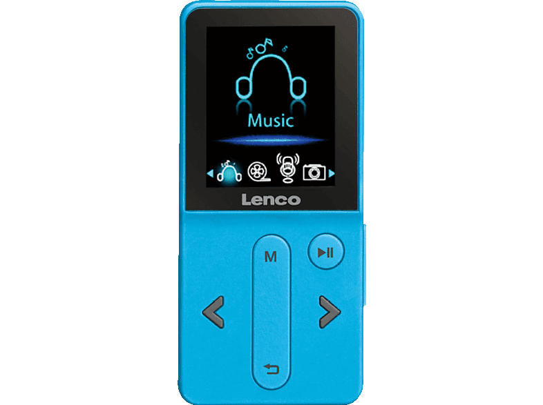 LENCO MP3-speler 4 GB Blauw (XEMIO-240BU)