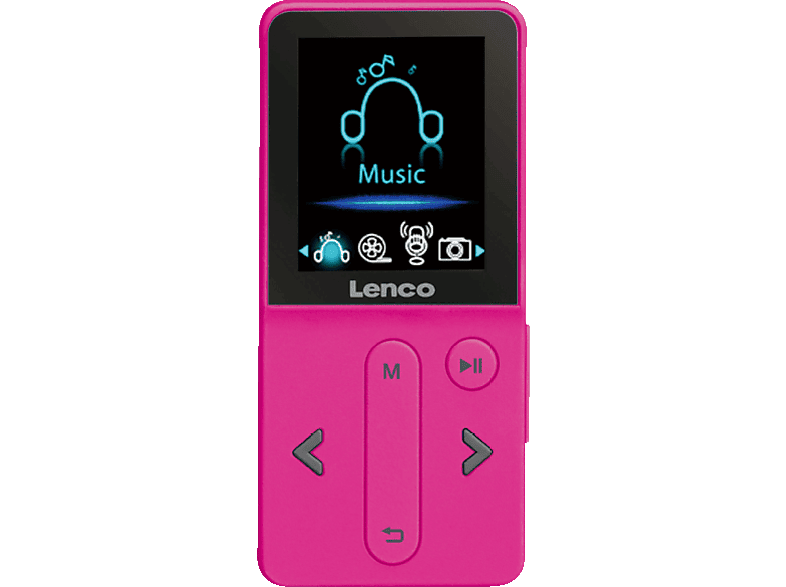 LENCO MP3-speler 4 GB Roze (XEMIO-240PK)