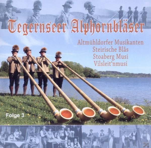 (CD) Tegernseer - VARIOUS - Alphornbläser