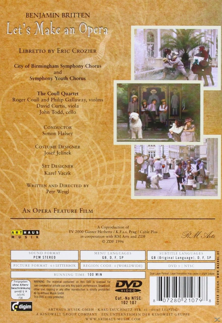 Benjamin Britten - Let's Make an Opera  - (DVD)