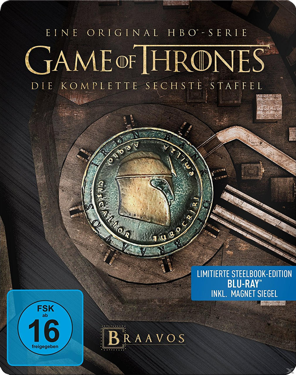 Game of Thrones: Staffel 6 - Exklusive Edition mit Figur + Bonus-Disc (5 Discs) Blu-ray