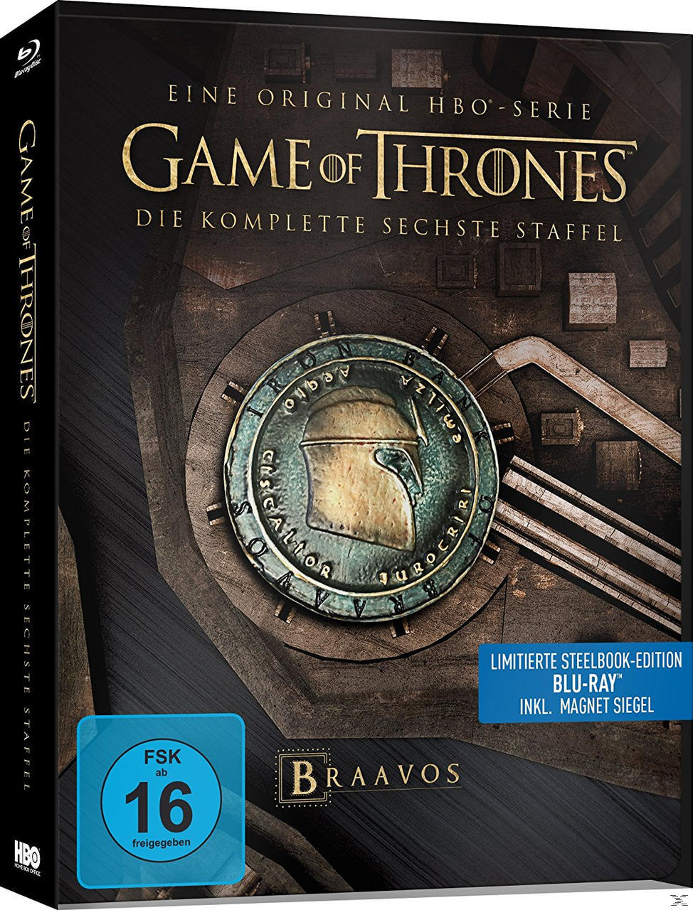 Game of Thrones: Staffel 6 - Exklusive Edition mit Figur + Bonus-Disc (5 Discs) Blu-ray