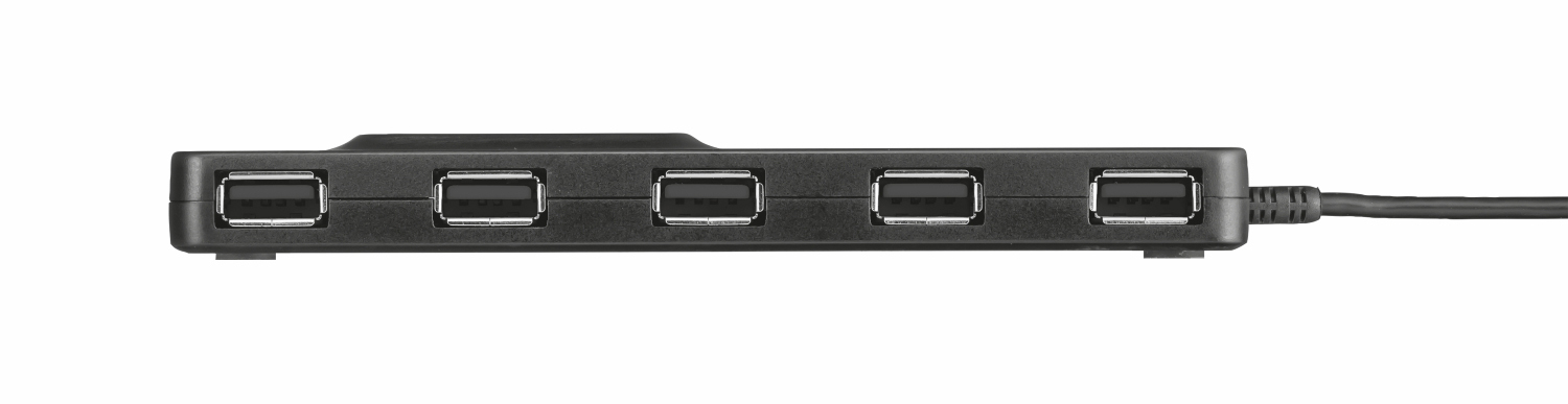 TRUST 20576, USB-Hub, Schwarz
