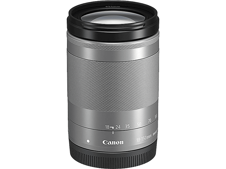 CANON Standaardlens EF-M 18-150mm F3.5 - 6.3 IS STM Silver (1376C005AA)