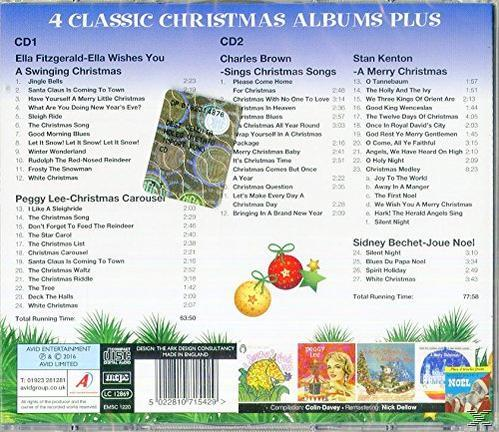 VARIOUS - Four Classic Christmas Albums Plus  - (CD)