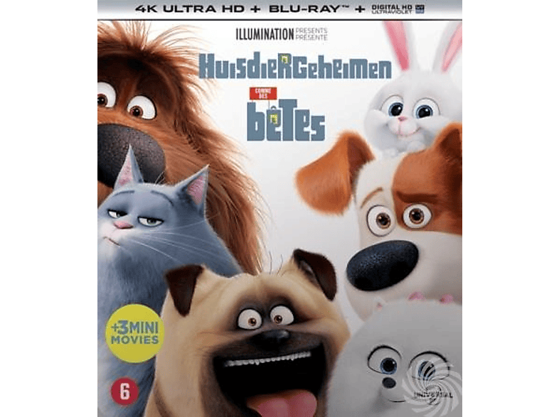 Huisdiergeheimen 4k Ultra Hd Blu-ray