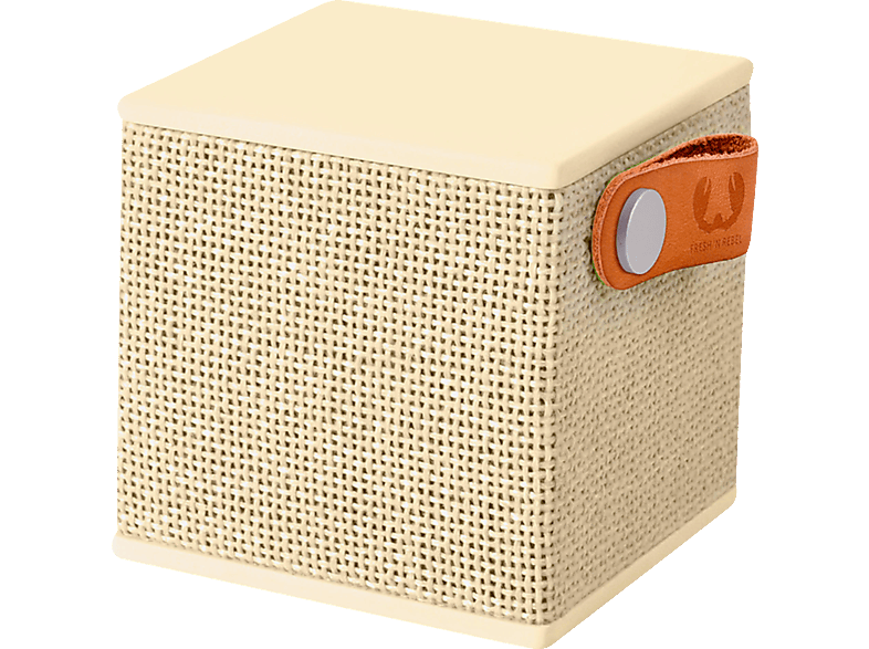FRESH N REBEL Draagbare luidspreker Rockbox Cube Fabric Buttercup (1RB1000BC)