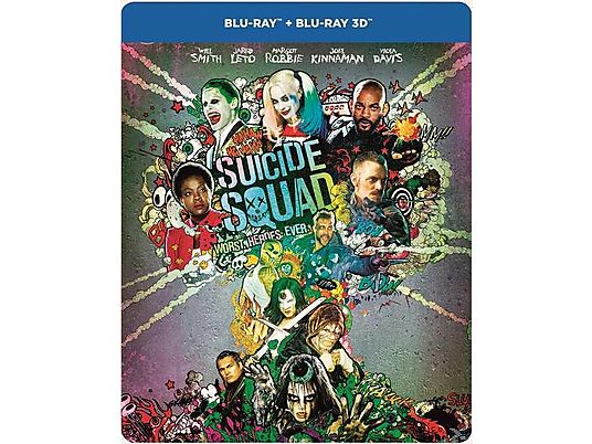 Suicide Squad Extended Cut (Steelbook) - 3D Blu-ray