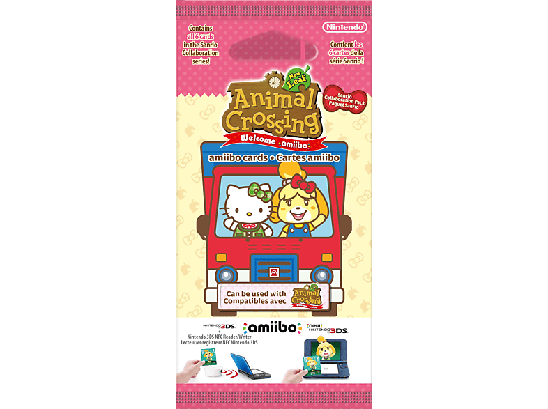 Animal Crossing: New Leaf + Sanrio amiibo-Karten 6er Pack ...