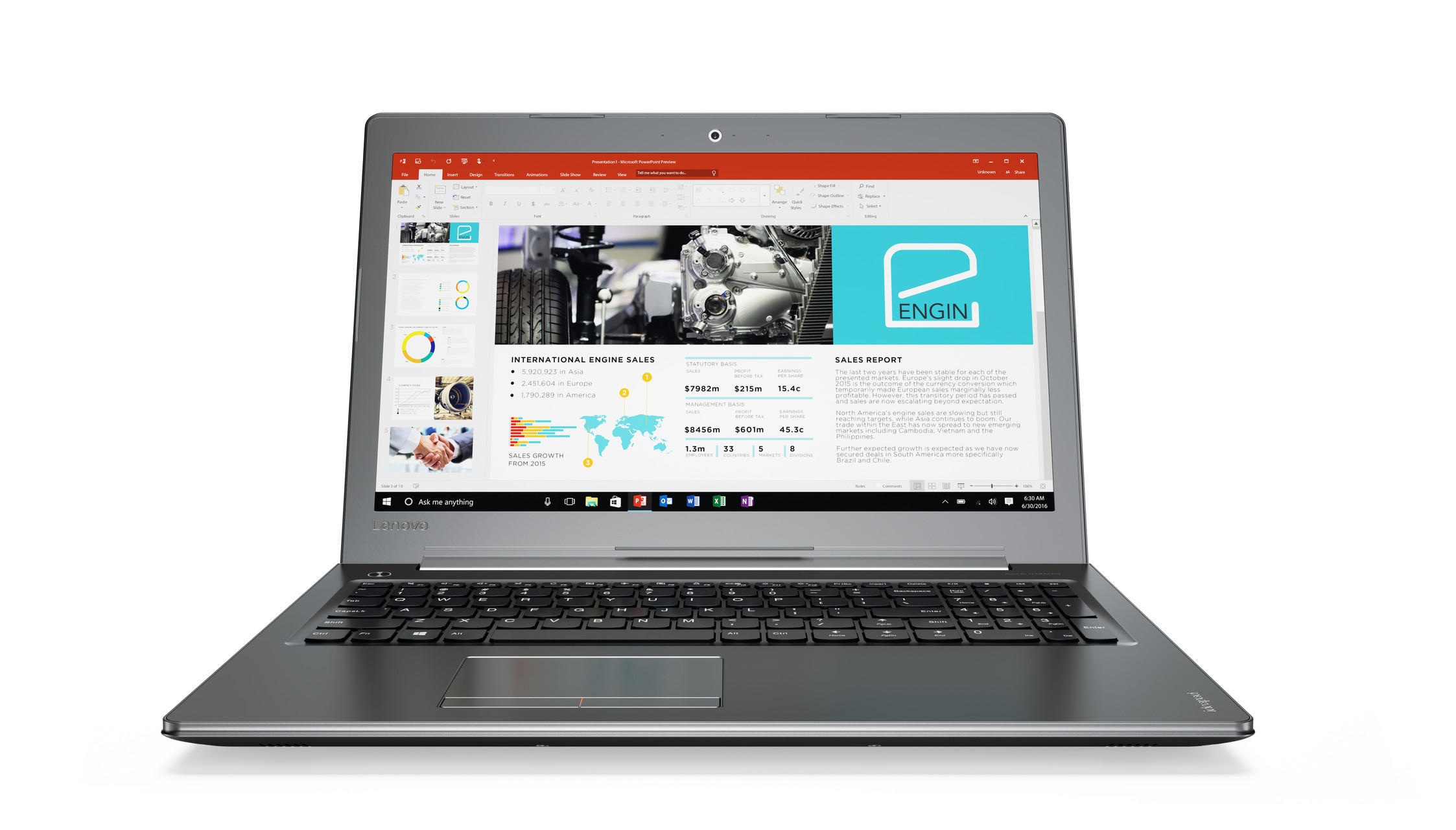 LENOVO Ideapad 510 15.6" FHD  Intel Core i7-7500U 2.7 GHz 8GB 1 TB GeForce 940MX 2GB Laptop