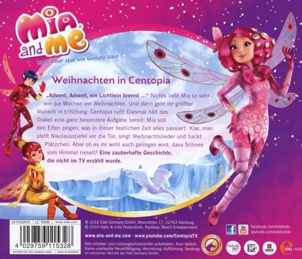 Mia And Me - 005 - WEIHNACHTEN IN CENTOPIA  - (CD)