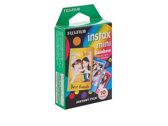 FUJIFILM Instax mini Rainbow - Film instantané (Multicouleur)