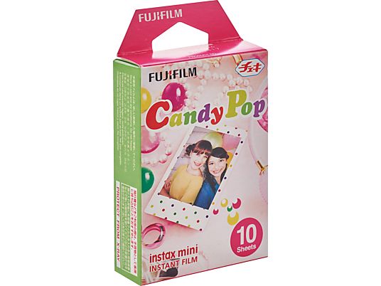 FUJIFILM Instax mini Candy Pop - Pellicola Istantanea (Rosa)