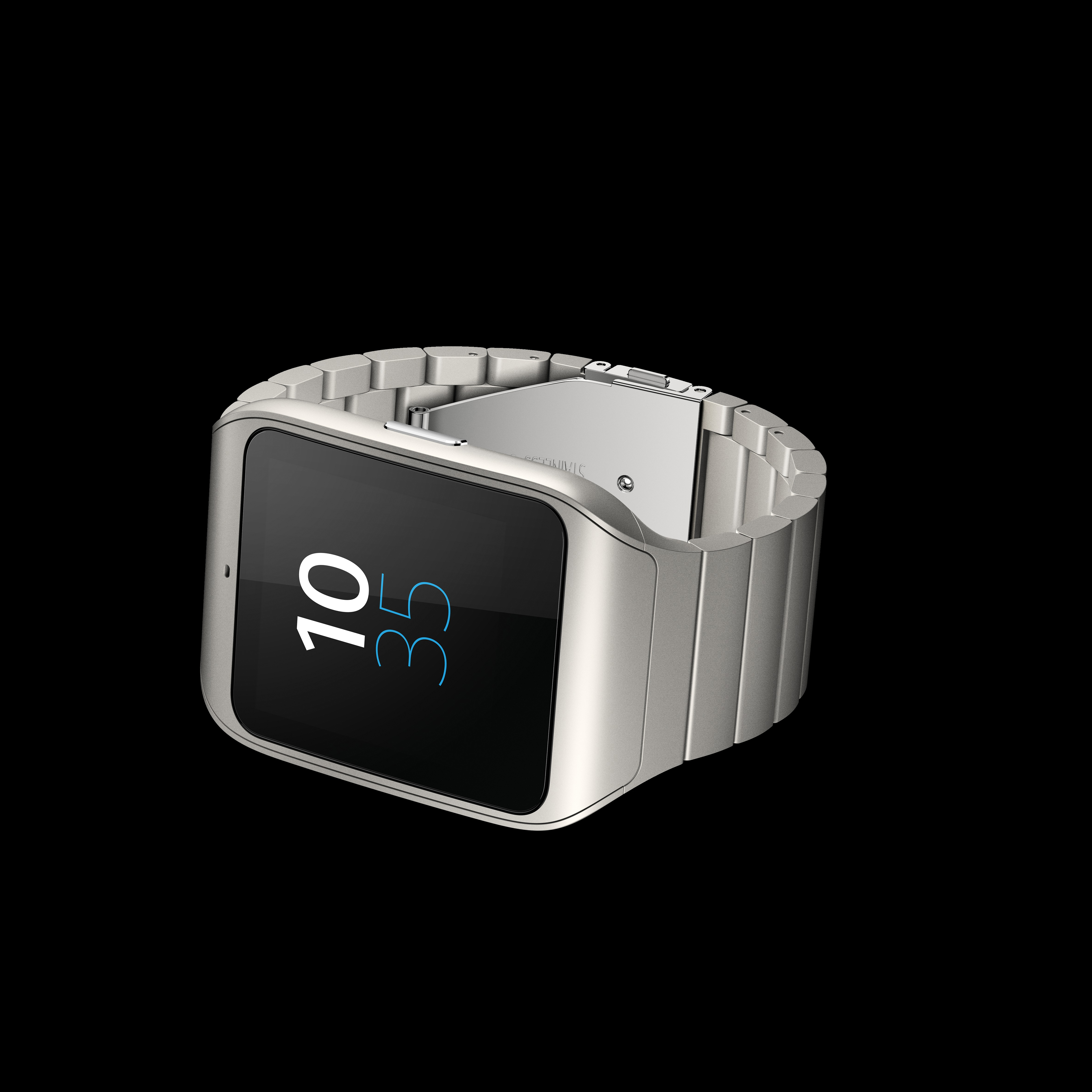 SONY SmartWatch 3 SWR50 Smart Watch Edelstahl Edelstahl, Silber