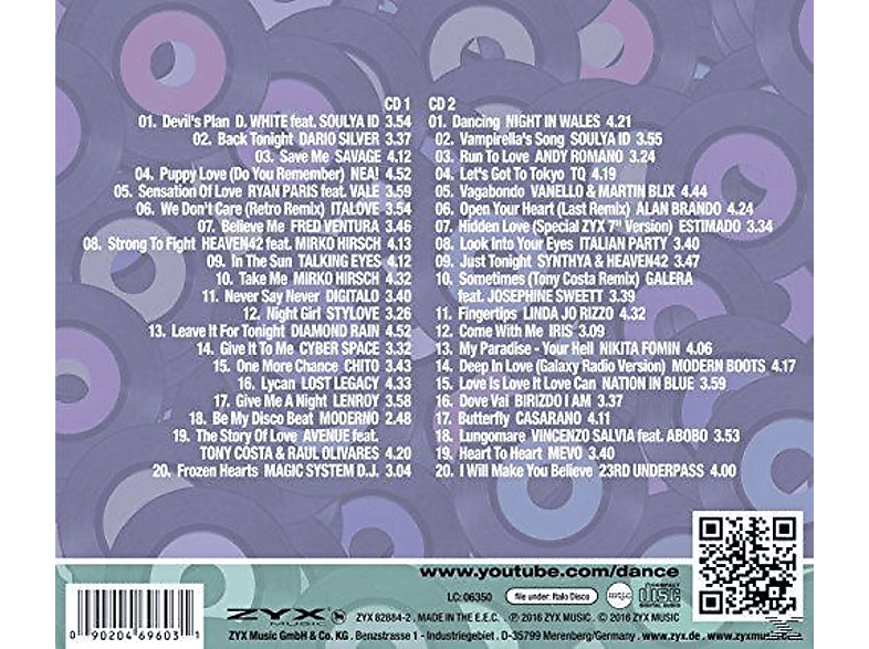 Thumbnail - VARIOUS - ZYX Italo Disco New Generation: 7" Collection (CD)