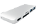 SATECHI PASSTHROUGH - USB-Hub (Silber)