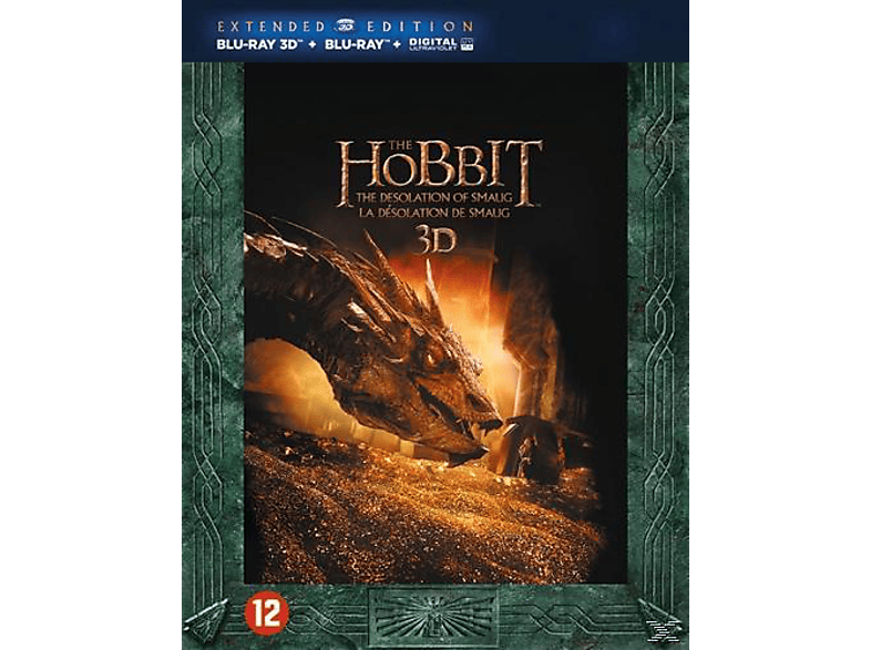 The Hobbit : P2 - The Desolation of Smaug : Extended Edition 3D + 2D Blu-ray