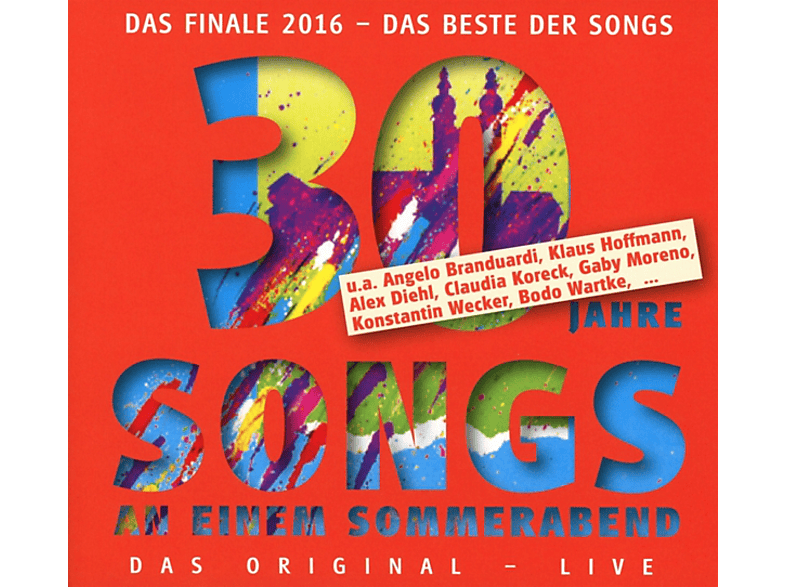 Wecker,Konstantin,  Branduardi,Angelo,  Moreno,Ga - Songs an einem Sommerabend.30 Jahre  - (CD)