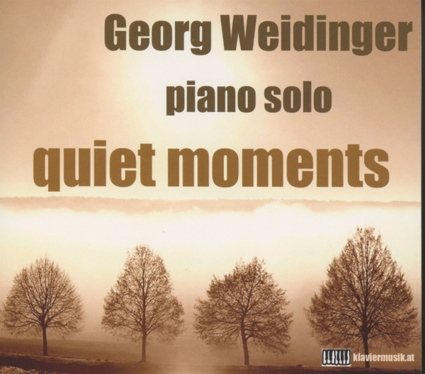 Georg Weidinger - Quiet Moments (Piano Solo)  - (CD)