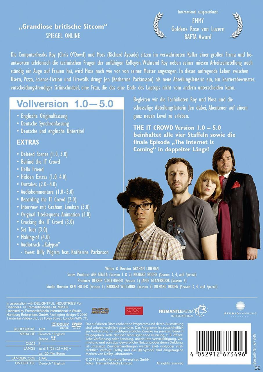 The IT Crowd - Version 1.0-5.0 - Die endgültige Vollversion DVD