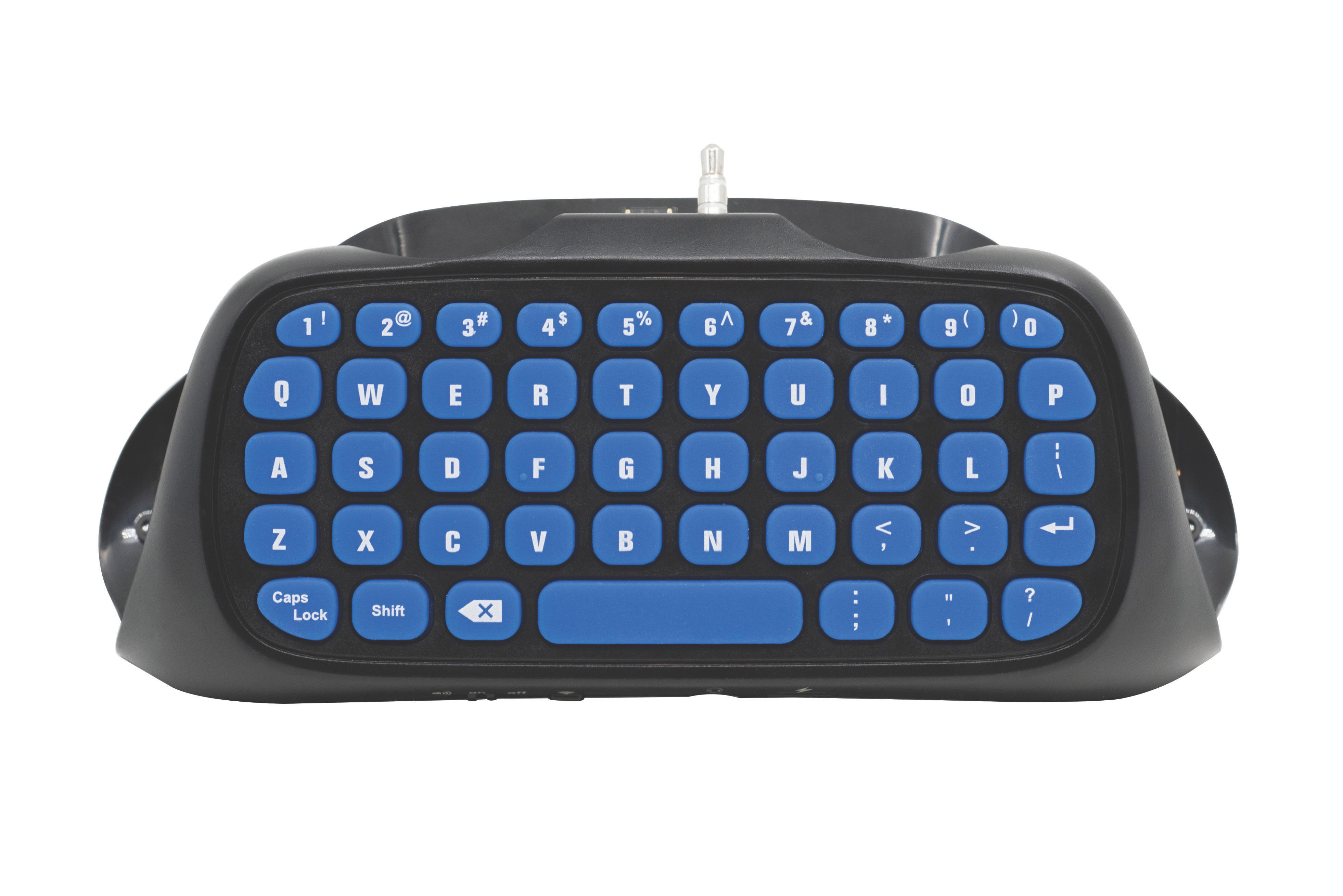 SB909900 Controller, PS4 - SNAKEBYTE Schwarz/Blau KEY:PAD™ Tastatur,