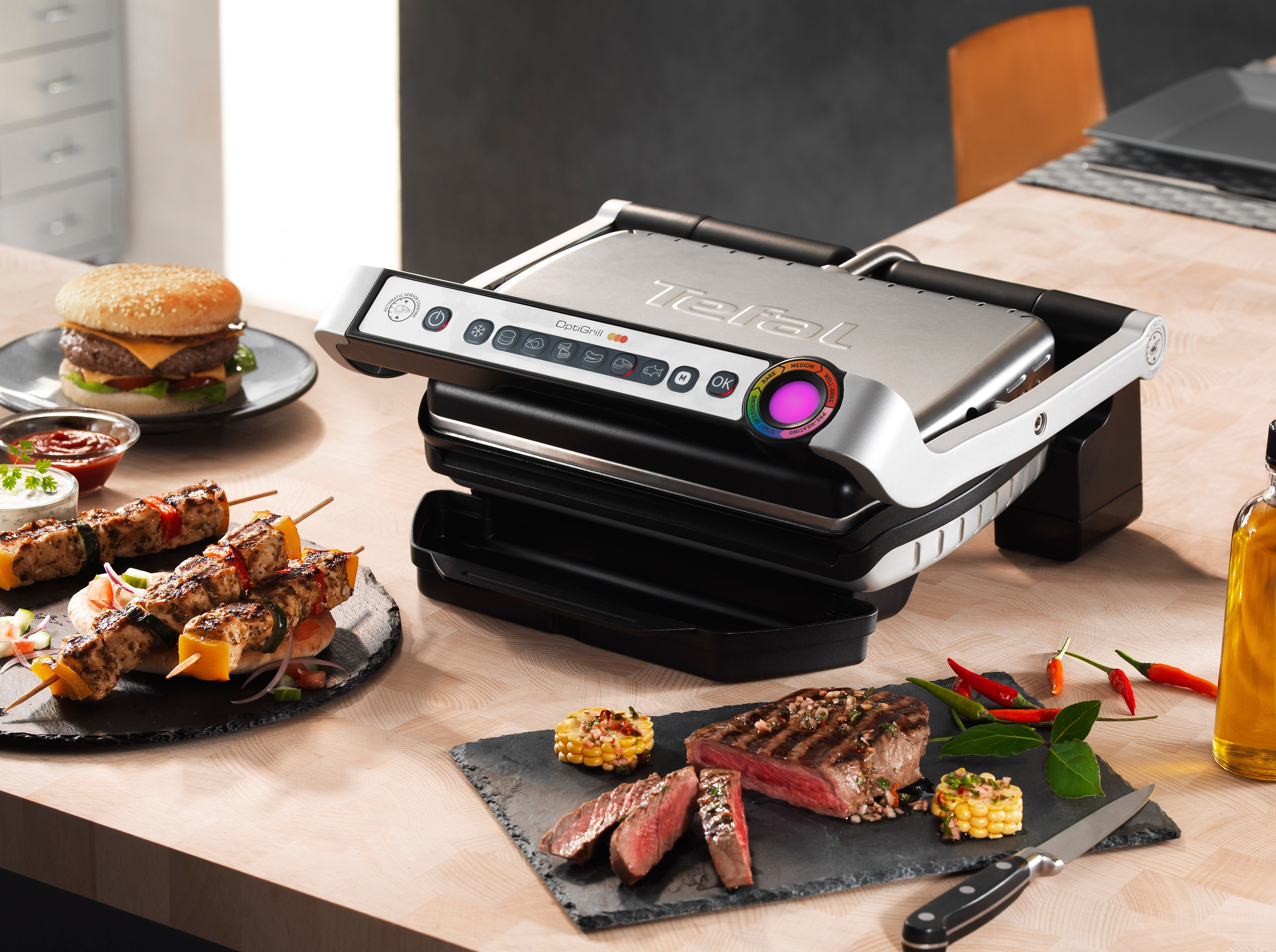 TEFAL GC702D Optigrill Kontaktgrill