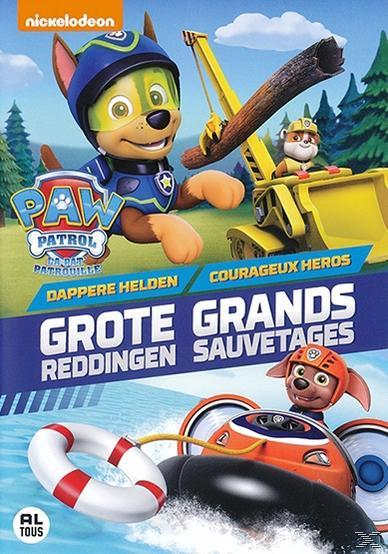 Paw Patrol: Dappere Helden, Grote Reddingen - DVD