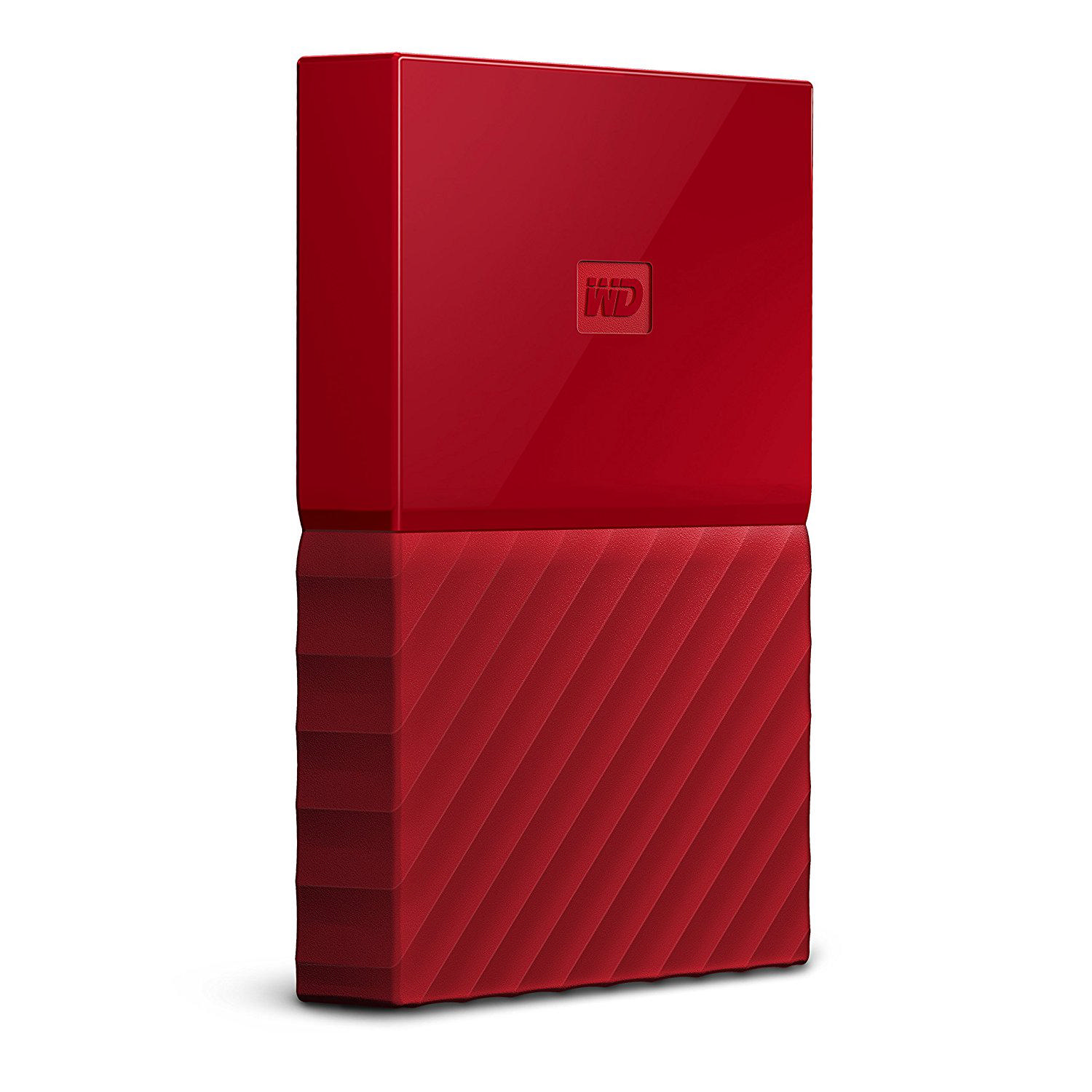 WD My Passport WDBYNN0010BRD 2.5 inç 1TB USB 3.0/USB 2.0 Harici Disk Kırmızı