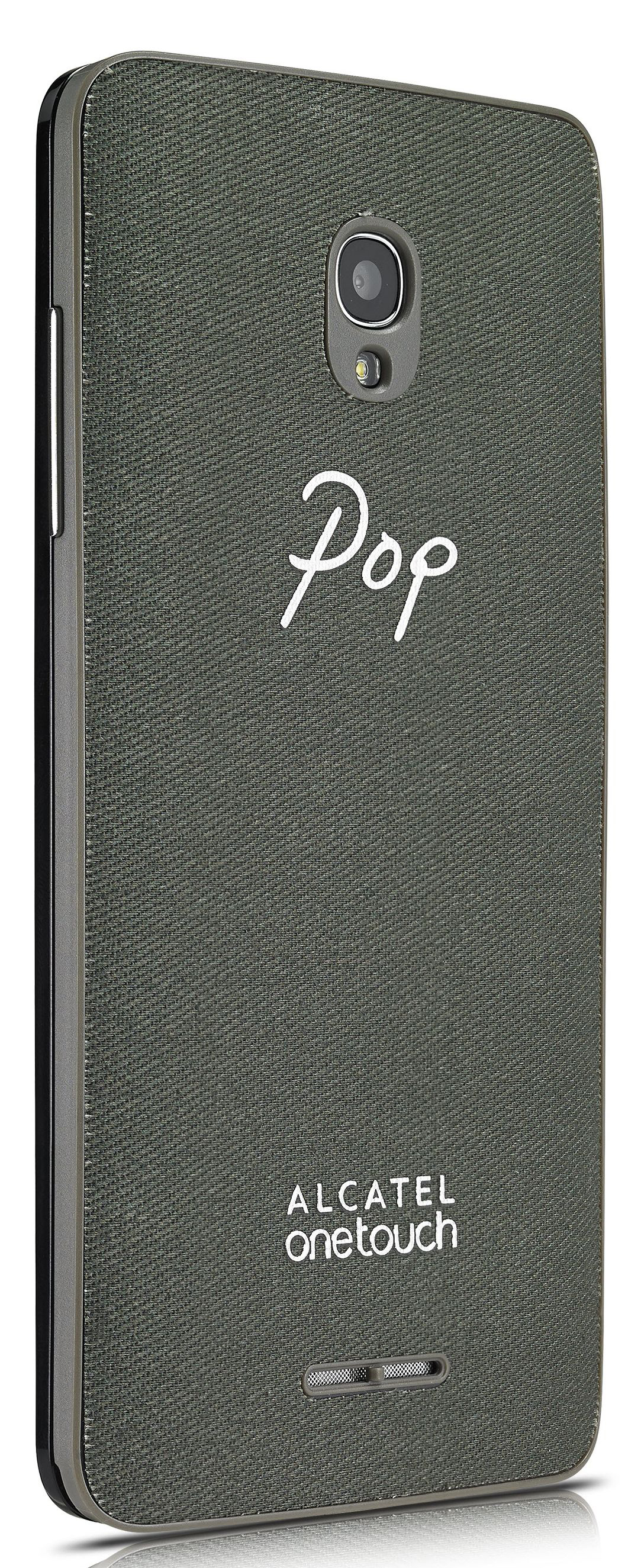 ALCATEL FB5022, Backcover, Alcatel, 5022D, Pop Star 5022D, Grau