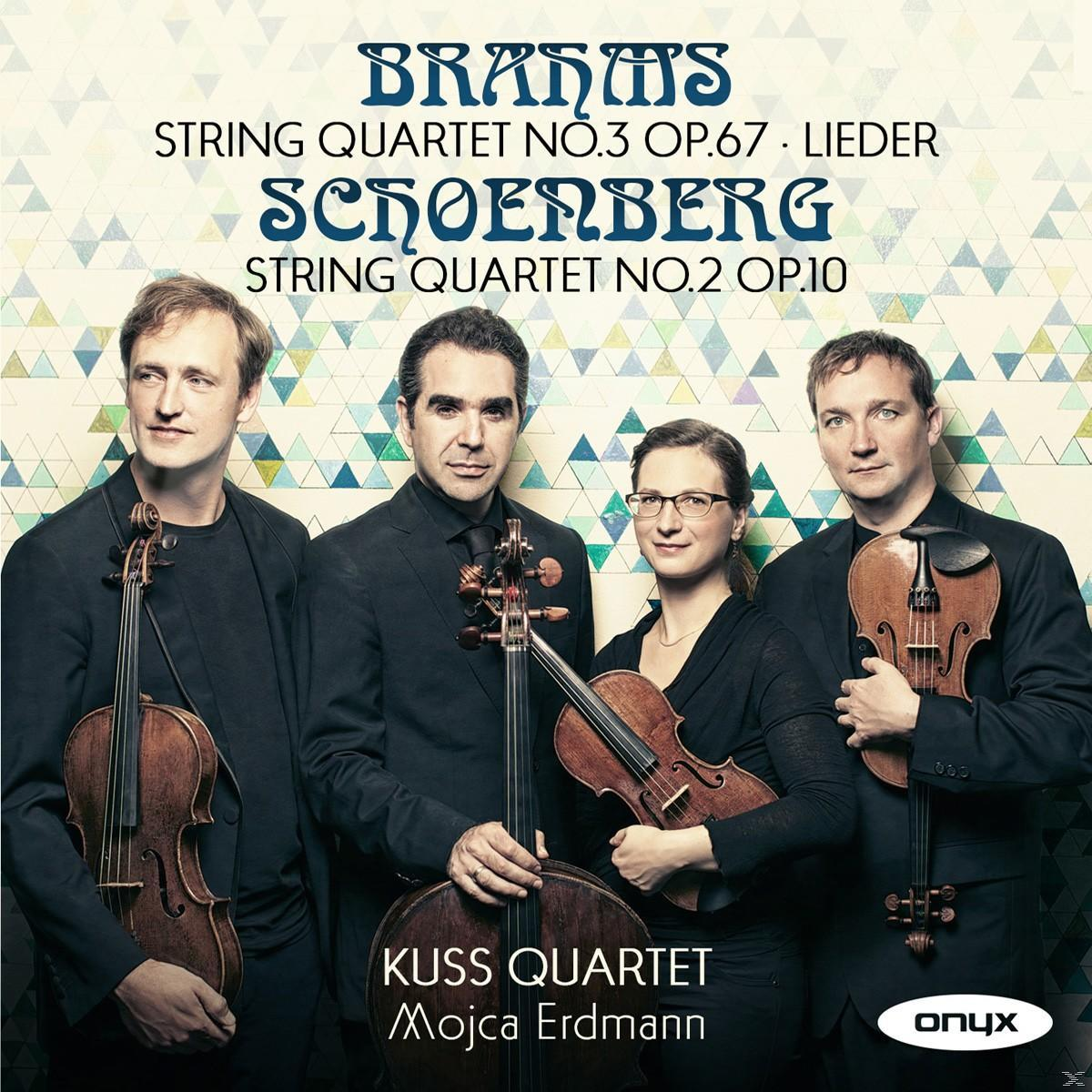 Mojca Erdmann, Kuss Quartet - Streichquartett 3 op.67/Sommerabend/Mondensch  - (CD)