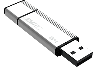 EMTEC EMTEC 64GB - Chiavetta USB - 100 MB/s - Argento - Chiavetta USB  (64 GB, Argento)