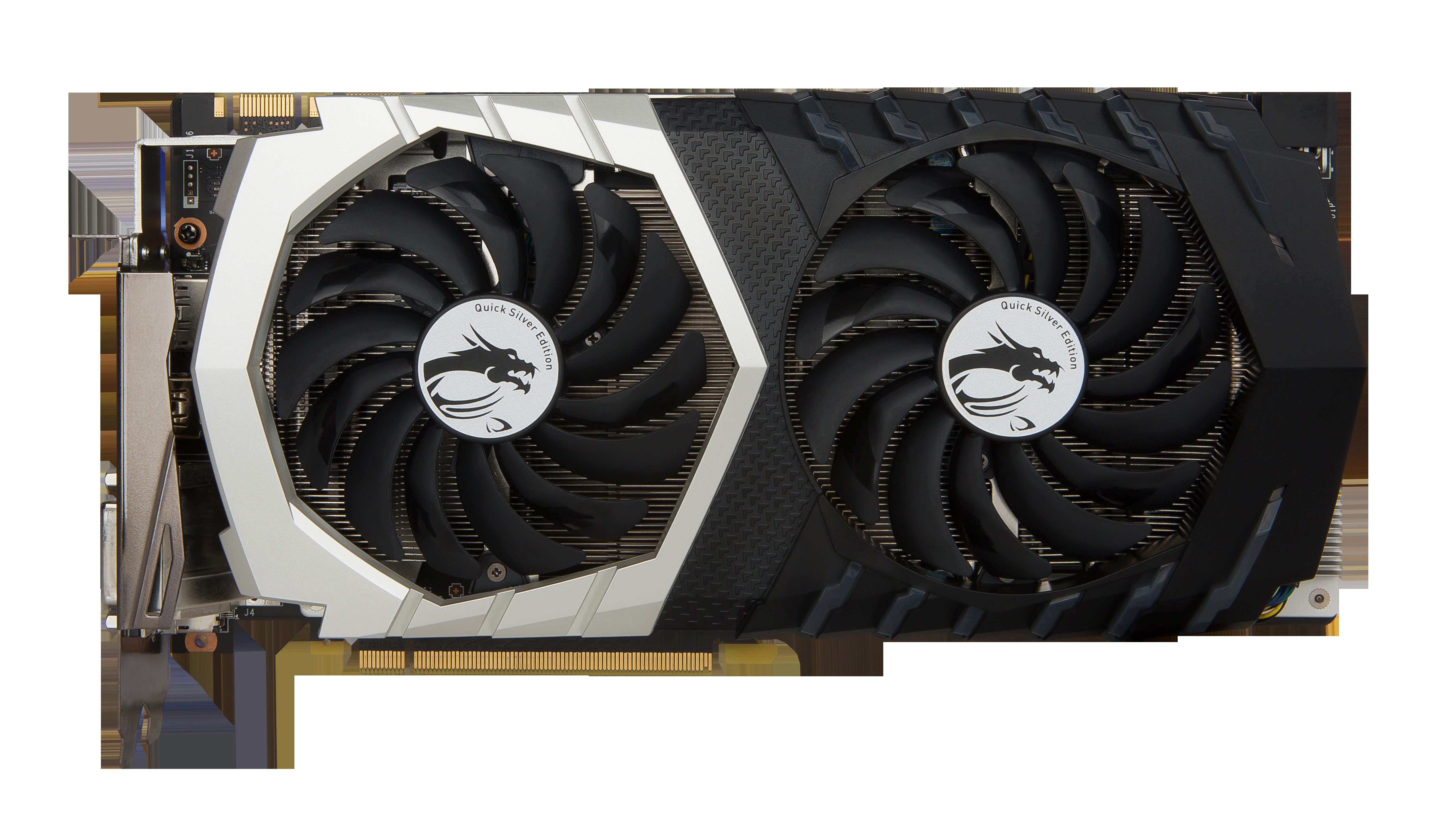 MSI GeForce® GTX 1070 Quick Silver OC 8GB (V330-069R) (NVIDIA, Grafikkarte)