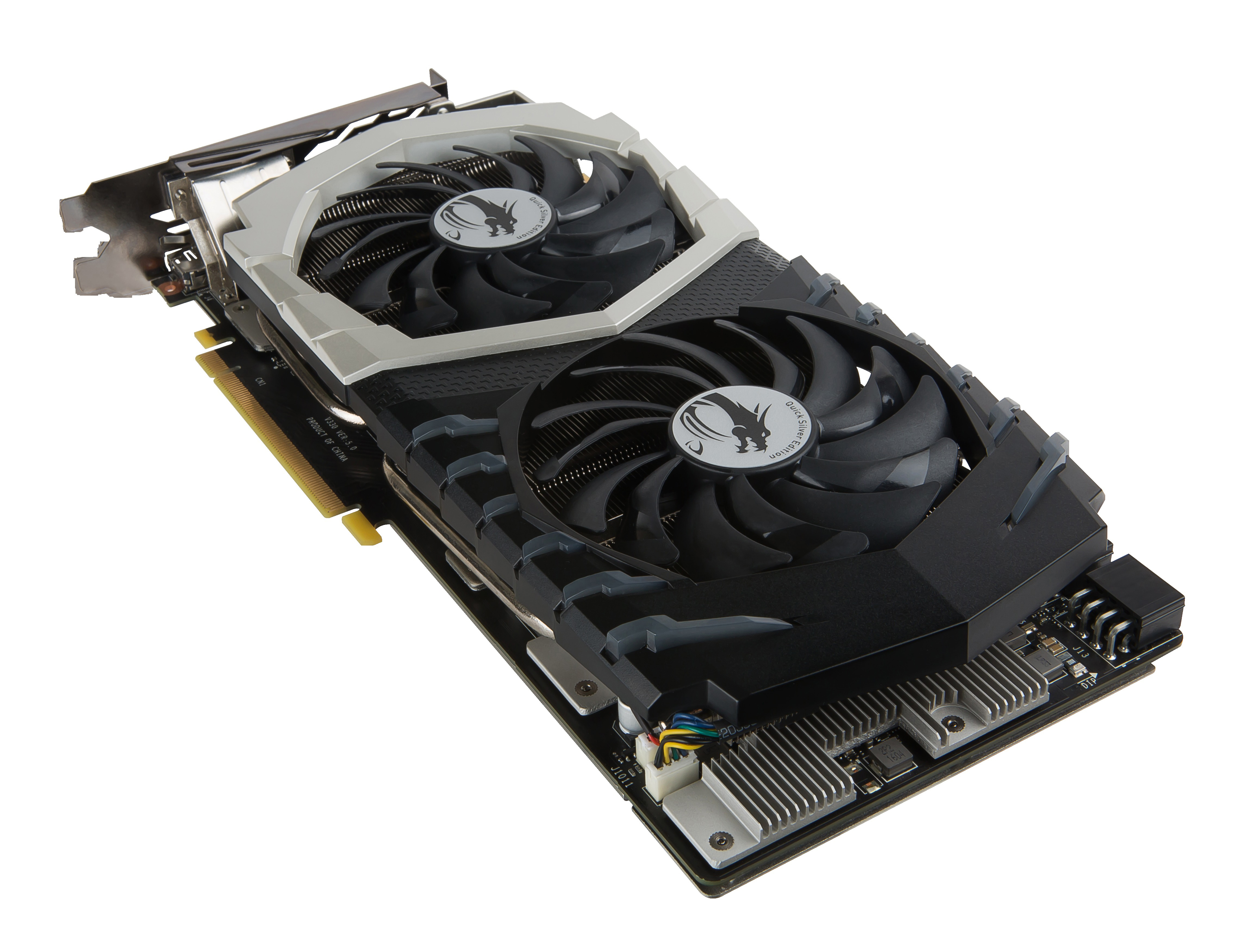 MSI GeForce® GTX 1070 Quick Silver OC 8GB (V330-069R) (NVIDIA, Grafikkarte)