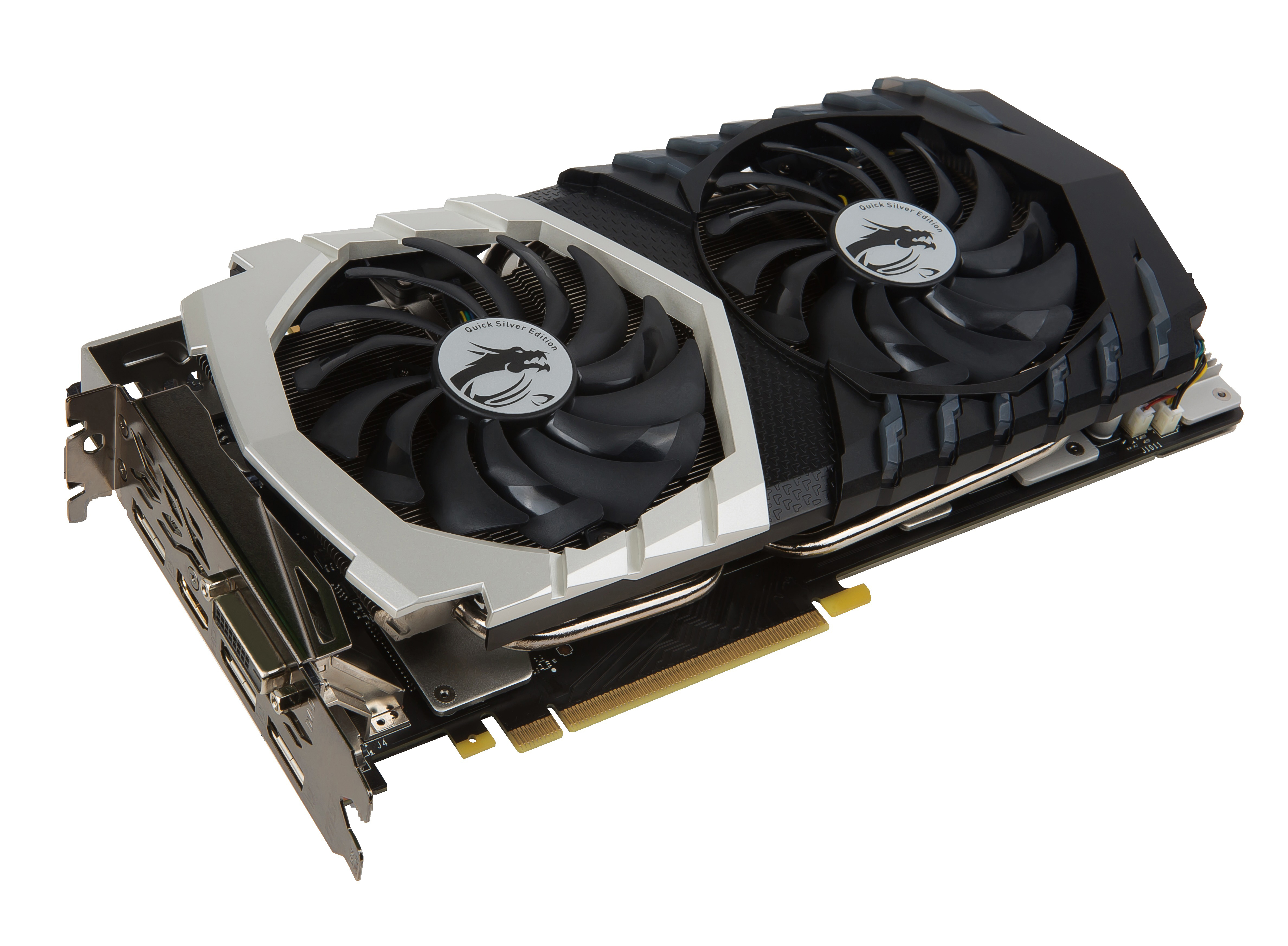 MSI GeForce® GTX 1070 Quick Silver OC 8GB (V330-069R) (NVIDIA, Grafikkarte)