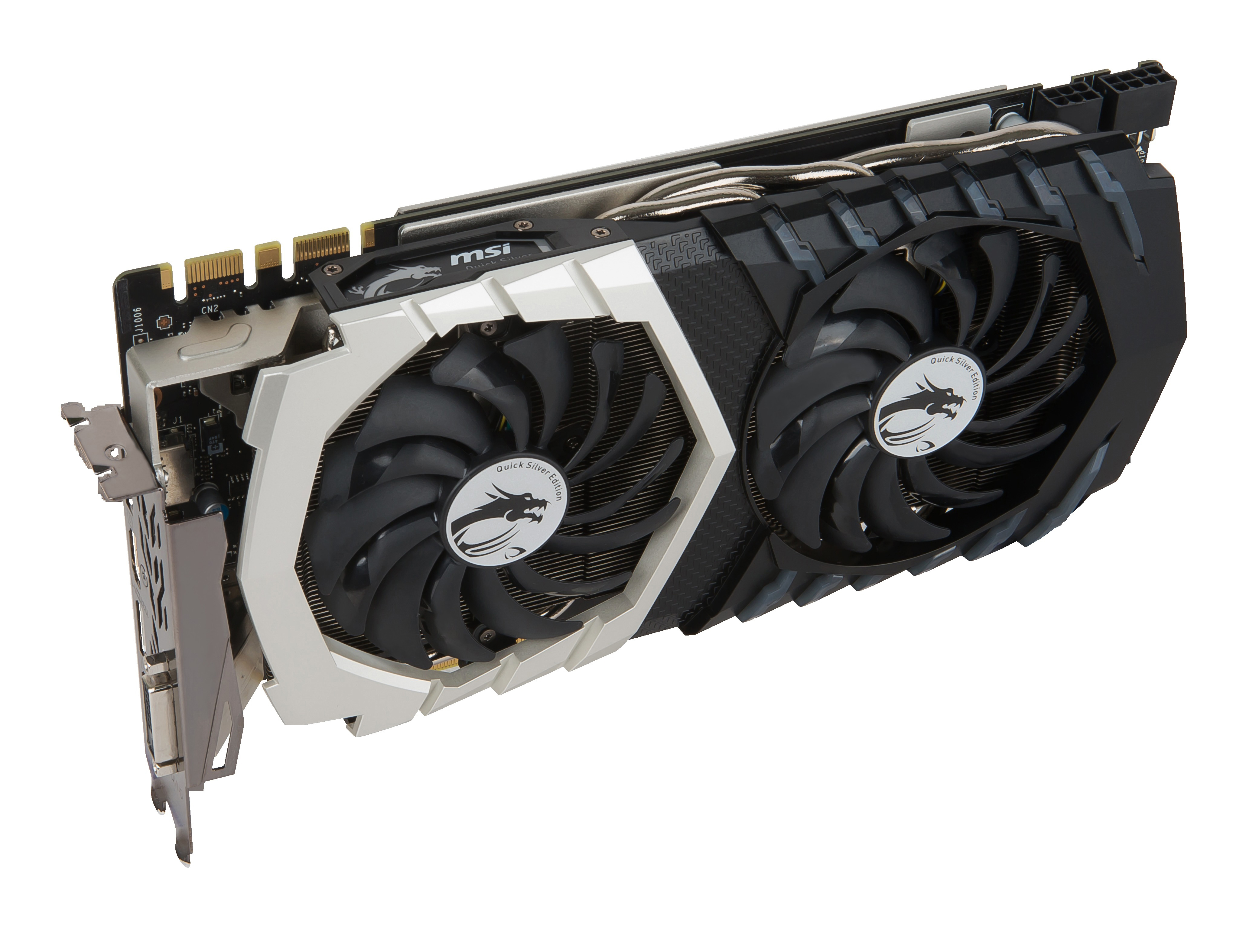 MSI GeForce® GTX 1070 Quick Silver OC 8GB (V330-069R) (NVIDIA, Grafikkarte)
