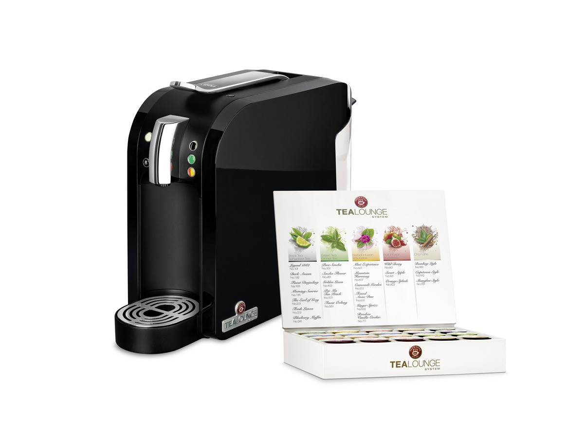 TEEKANNE 7121 Tealounge System Teemaschine (1450 Watt , Schwarz)