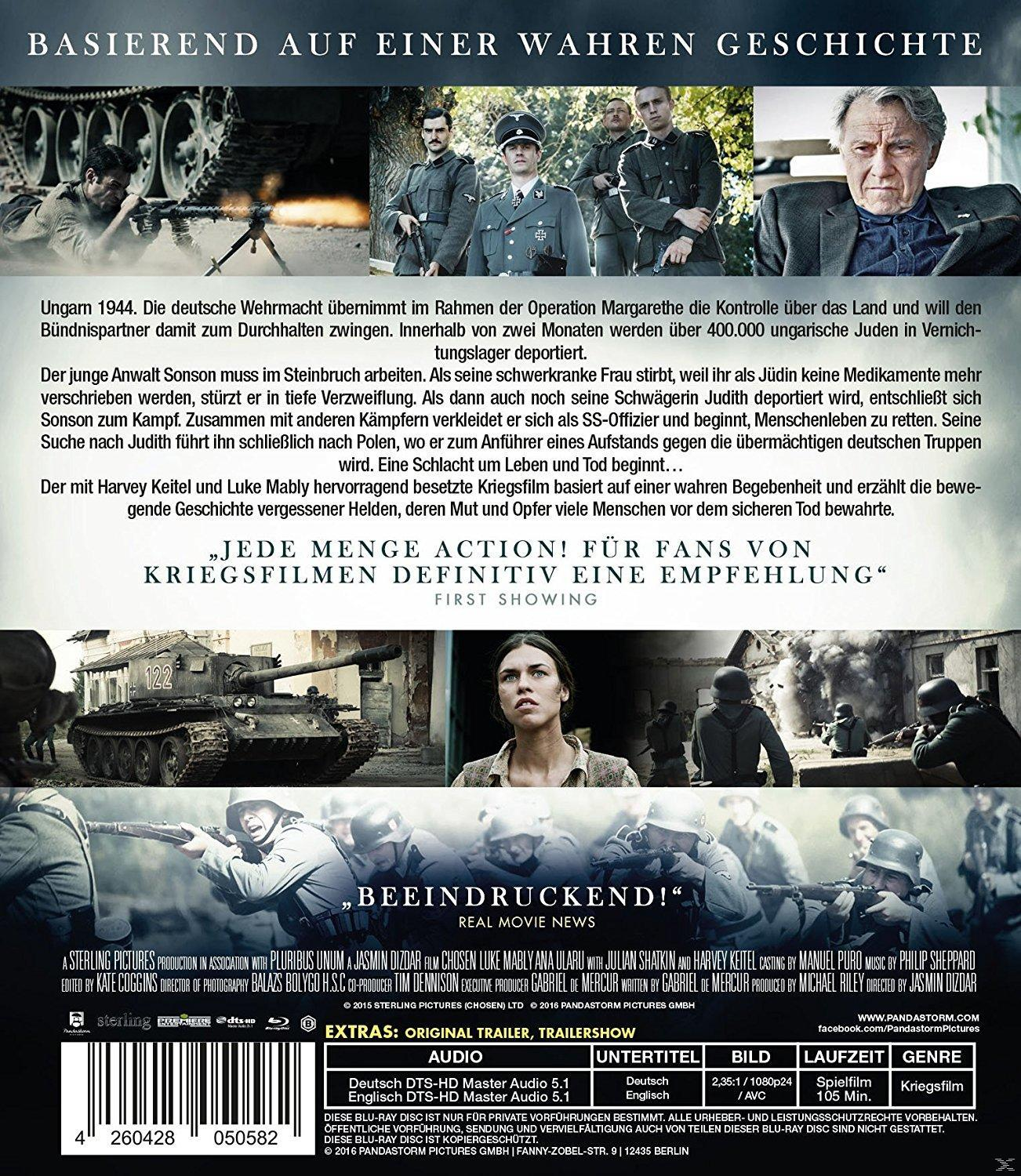 Filmposter mit Panzern, Soldaten und einer Frau. Der Titel ist auf Deutsch.