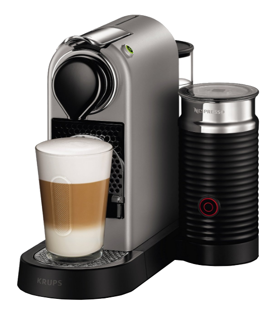 KRUPS Nespresso Citiz&Milk XN760B10 kapszulás kávéfőző, ezüst