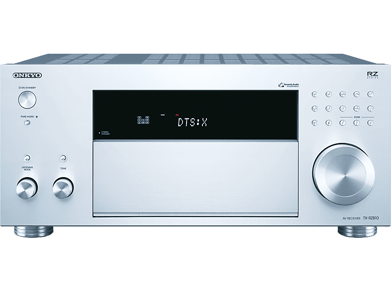 AVReceiver ONKYO TXRZ810 AVReceiver (7.2 Kanäle, Silber) MediaMarkt