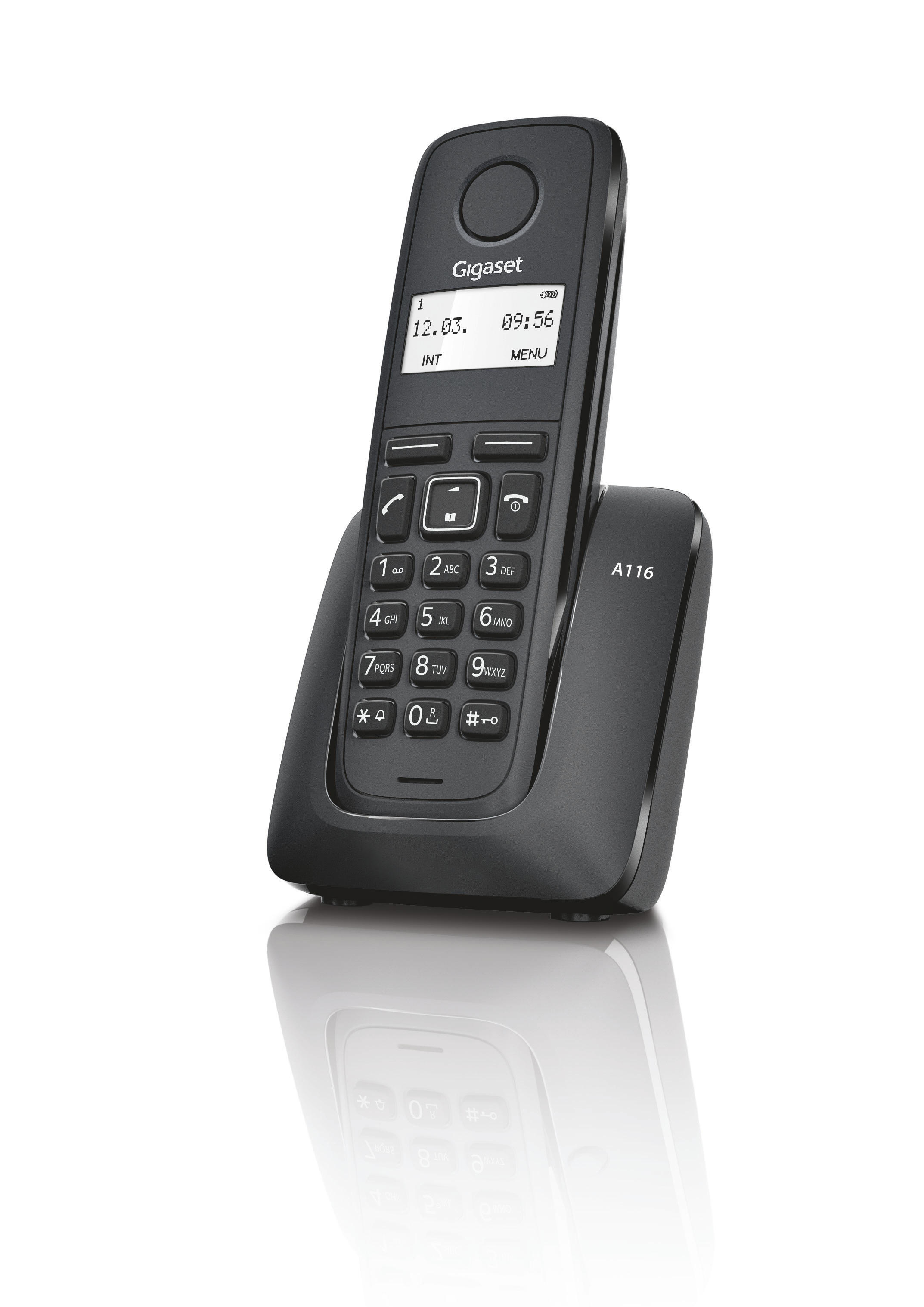 GIGASET Gigaset A116 schnurloses Analogtelefon