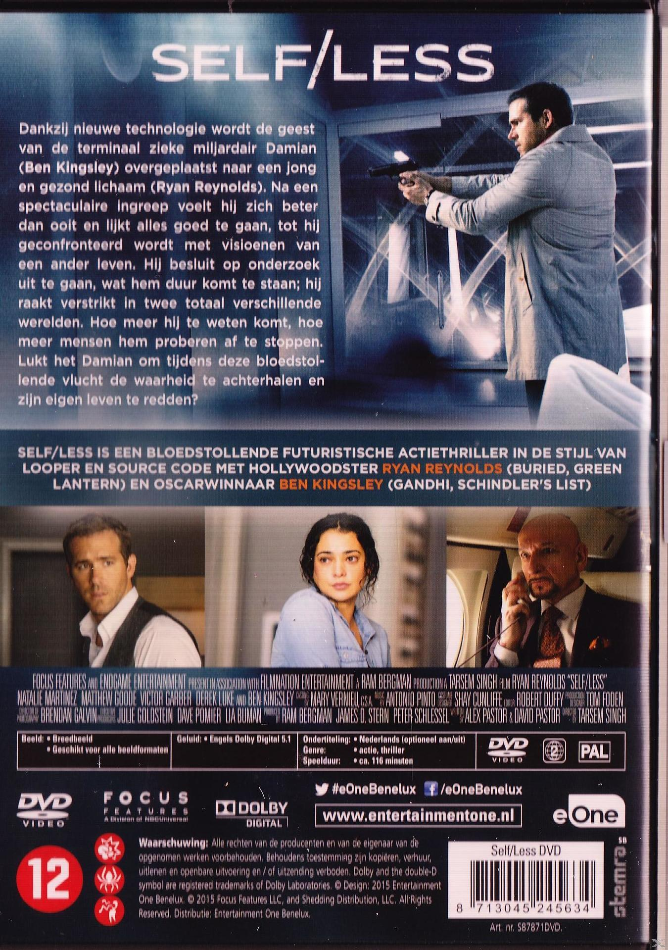 Self/Less DVD