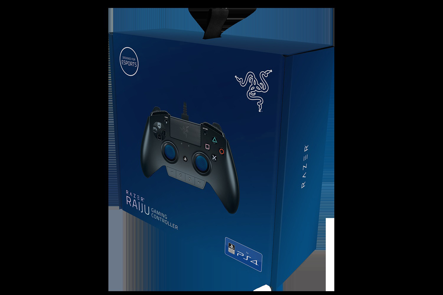 RAZER Raiju Gamingcontroller Schwarz für PlayStation 4