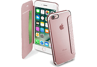 CELLULARLINE iPhone 7 Clear Book Pembe Kılıf