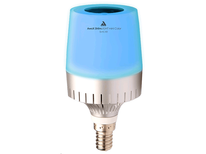 AWOX Kleur-ledlamp met Bluetooth luidspreker StriimLight mini Color E14 3 W (SLMC-B3)