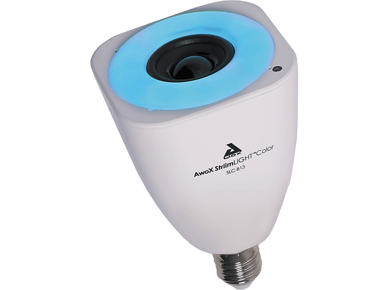 AWOX Kleur-ledlamp met Bluetooth luidspreker StriimLight Color E27 7 W (SLC-B13)