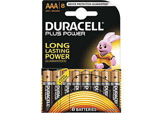 DURACELL Plus Power AAA 8-pack