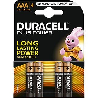 DURACELL Plus Power AAA 4-pack
